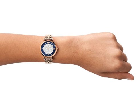 Emporio Armani ZEGAREK DAMSKI EMPORIO ARMANI AR11423 - GIANNI T-BAR (zi511c)