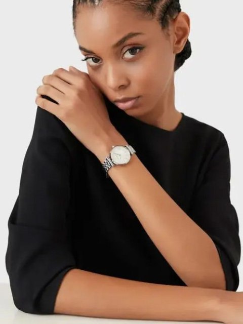 Emporio Armani ZEGAREK DAMSKI EMPORIO ARMANI AR11445 - GIANNI T-BAR (zi512a) + BOX