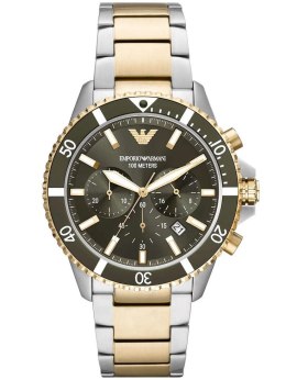 Emporio Armani ZEGAREK MĘSKI EMPORIO ARMANI AR11361 DIVER (zi035c)