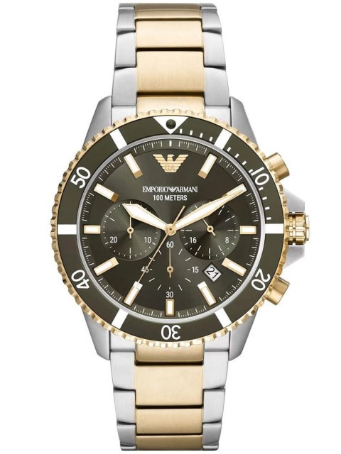 Emporio Armani ZEGAREK MĘSKI EMPORIO ARMANI AR11361 DIVER (zi035c)