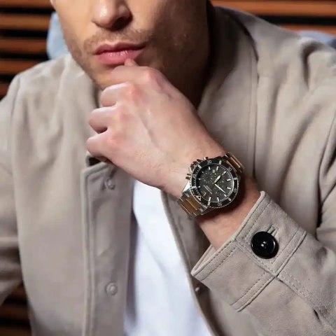 Emporio Armani ZEGAREK MĘSKI EMPORIO ARMANI AR11361 DIVER (zi035c)