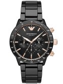 Emporio Armani ZEGAREK MĘSKI EMPORIO ARMANI AR70002 - MARIO - CERAMIKA (zi022a)
