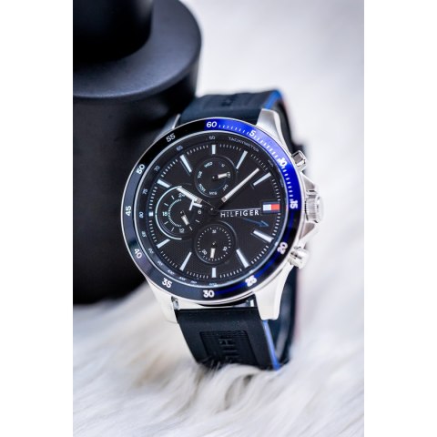 Tommy Hilfiger ZEGAREK MĘSKI TOMMY HILFIGER 1791724 BANK (zf023d)