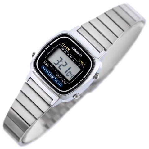 Casio ZEGAREK DAMSKI CASIO VINTAGE LA670WA-1D (zd597c) + BOX