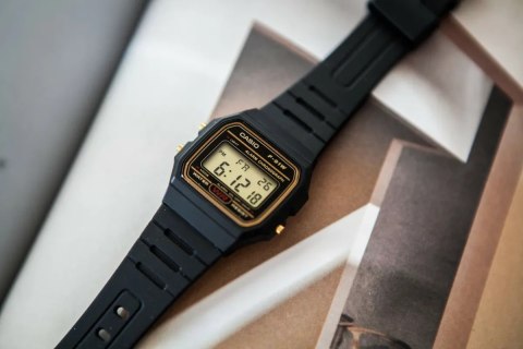Casio ZEGAREK MĘSKI CASIO F-91WG-9QDF + BOX