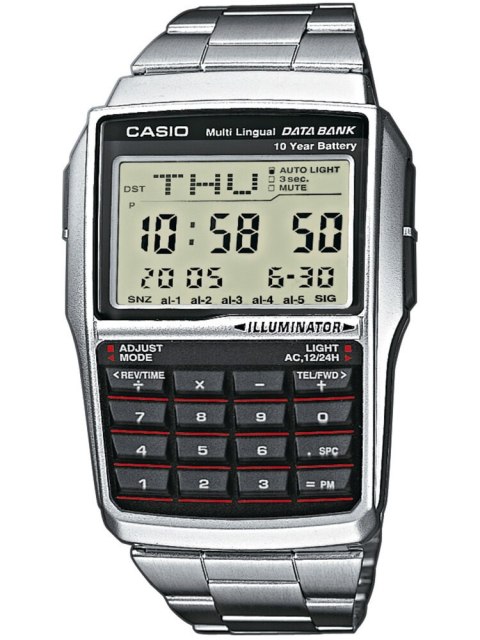Casio ZEGAREK MĘSKI CASIO VINTAGE DATABANK DBC-32D-1ADF (zd162b) + BOX