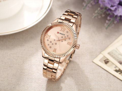 Curren ZEGAREK DAMSKI CURREN 9009 (zc508c) + BOX