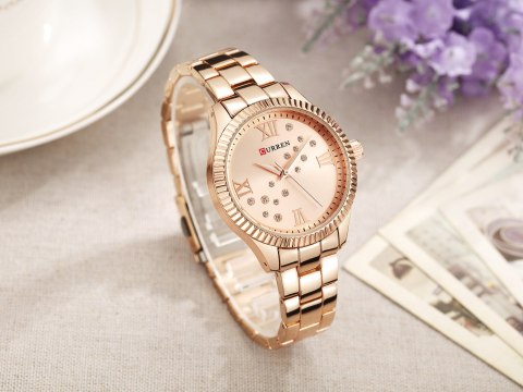 Curren ZEGAREK DAMSKI CURREN 9009 (zc508c) + BOX