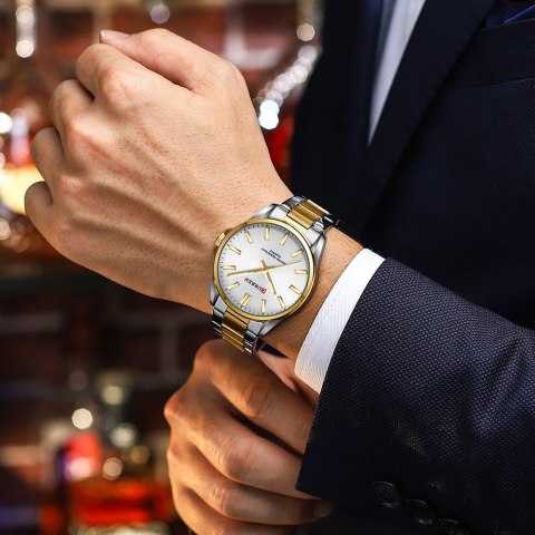 Curren ZEGAREK MĘSKI CURREN 9090G (zc041a) + BOX