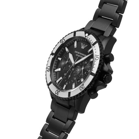Emporio Armani ZEGAREK MĘSKI EMPORIO ARMANI AR80050 - DIVER (zi032d)