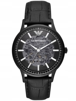 Emporio Armani Zegarek męski EMPORIO ARMANI SKELETON AUTOMATIC AR60042 (zi055c)