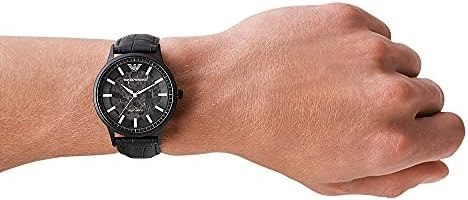 Emporio Armani Zegarek męski EMPORIO ARMANI SKELETON AUTOMATIC AR60042 (zi055c)