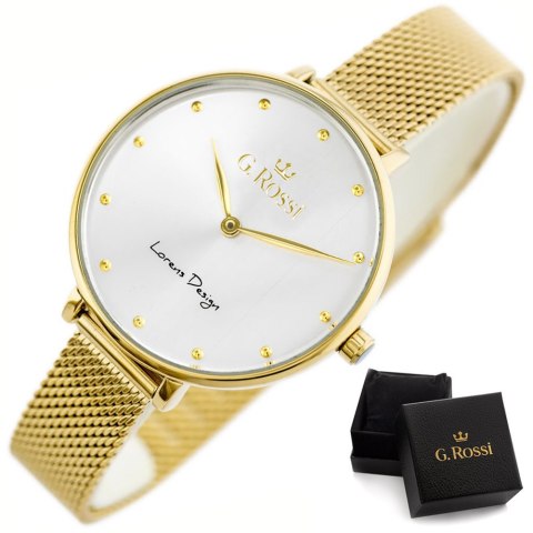 G. Rossi ZEGAREK G. ROSSI - 11890B3-3D1 (zg884a) + BOX