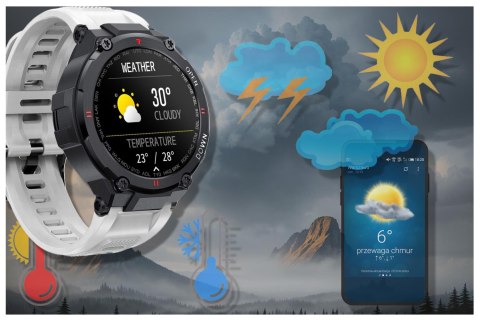 Gravity SMARTWATCH MĘSKI GRAVITY GT7-6 - WYKONYWANIE POŁĄCZEŃ (sg016f)