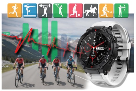 Gravity SMARTWATCH MĘSKI GRAVITY GT7-6 - WYKONYWANIE POŁĄCZEŃ (sg016f)