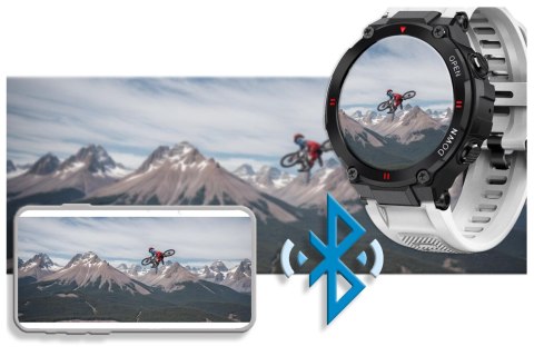 Gravity SMARTWATCH MĘSKI GRAVITY GT7-6 - WYKONYWANIE POŁĄCZEŃ (sg016f)