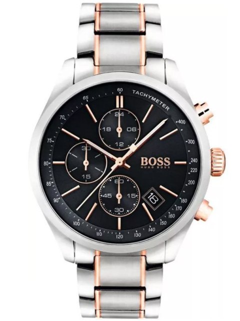 Hugo Boss ZEGAREK MĘSKI HUGO BOSS 1513473 - GRAND PRIX (zh022b) + BOX
