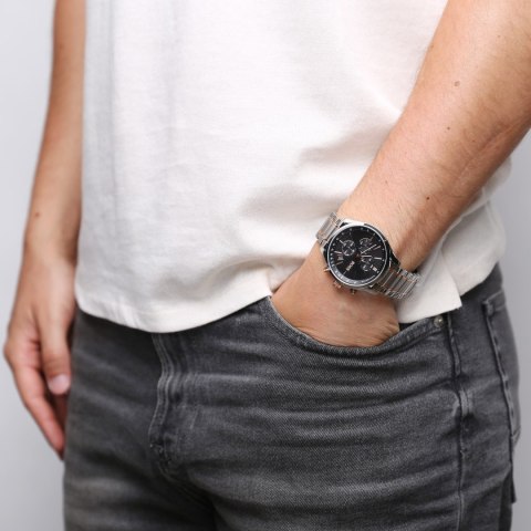 Hugo Boss ZEGAREK MĘSKI HUGO BOSS 1513473 - GRAND PRIX (zh022b) + BOX