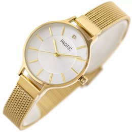 Pacific ZEGAREK DAMSKI PACIFIC X6133-02 - siatka komunia (zy728b)