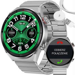 Rubicon SMARTWATCH MĘSKI Rubicon RNCE99 - WYKONYWANIE POŁĄCZEŃ, ŁADOWANIE BEZPRZEWODOWE (sr046a)