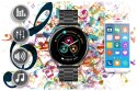 Rubicon SMARTWATCH Rubicon RNCE81 - WYKONYWANIE POŁĄCZEŃ, PULSOKSYMETR (sr045c)