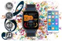 Rubicon SMARTWATCH UNISEX Rubicon RNCF03 - ROZMOWY BLUETOOTH, ALWAYS ON DISPLAY (sr049a)