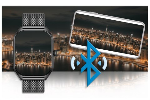 Rubicon SMARTWATCH UNISEX Rubicon RNCF03 - ROZMOWY BLUETOOTH, ALWAYS ON DISPLAY (sr049g)