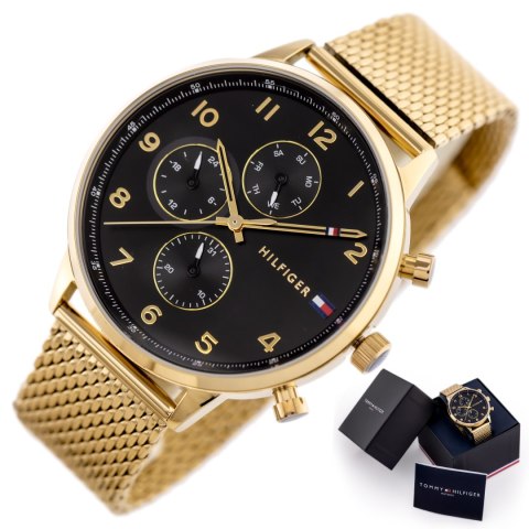 Tommy Hilfiger ZEGAREK MĘSKI TOMMY HILFIGER LEONARD 1791989 zf089a