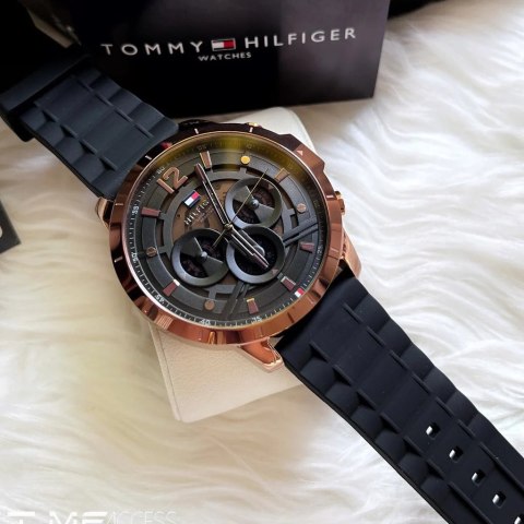 Tommy Hilfiger ZEGAREK MĘSKI TOMMY HILFIGER LUCA 1710491 (zf082b)