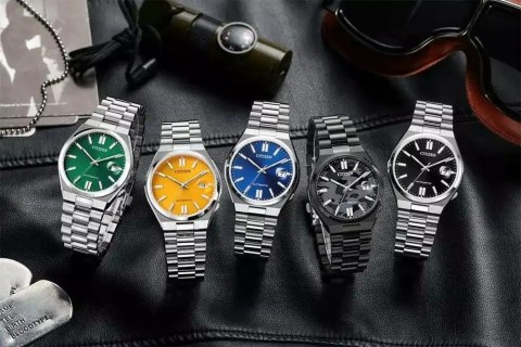 Citizen ZEGAREK MĘSKI CITIZEN Tsuyosa NJ0150-81Z - AUTOMAT SZAFIR