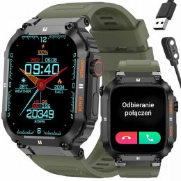 Gravity SMARTWATCH MĘSKI GRAVITY GT6-6 - WYKONYWANIE POŁĄCZEŃ, MONITOR SNU (sg020f)