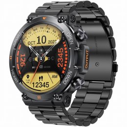 Gravity SMARTWATCH MĘSKI GRAVITY GT7-2 PRO - WYKONYWANIE POŁĄCZEŃ, PULSOKSYMETR (sg018b)