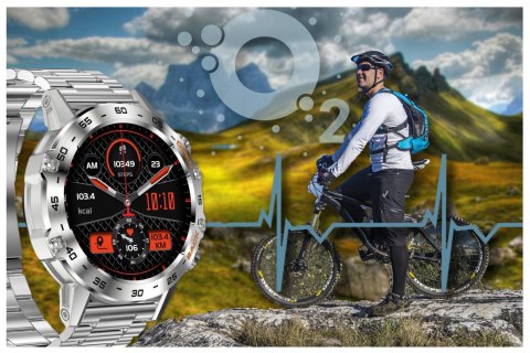 Gravity SMARTWATCH MĘSKI GRAVITY GT9-3 - WYKONYWANIE POŁĄCZEŃ, CIŚNIENIOMIERZ (sg021c)
