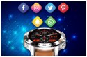 Gravity SMARTWATCH MĘSKI GRAVITY GT9-8 - WYKONYWANIE POŁĄCZEŃ, CIŚNIENIOMIERZ (sg021h)
