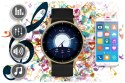 Gravity SMARTWATCH UNISEX GRAVITY GT2-3 - ROZMOWY BLUETOOTH, WŁASNE TARCZE (sg019c)