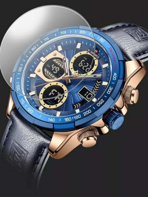 Naviforce ZEGAREK MĘSKI NAVIFORCE NF9197L RG/BE/BE + BOX