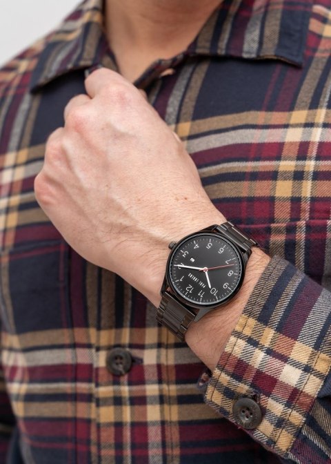 Paul Lorens ZEGAREK MĘSKI PAUL LORENS - PL1273B2-1A5 (zg351c) + BOX