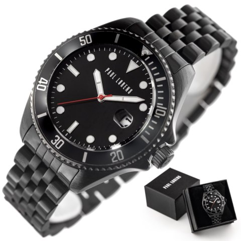 Paul Lorens ZEGAREK MĘSKI PAUL LORENS - PL13030B-1A5 (zg350c) + BOX