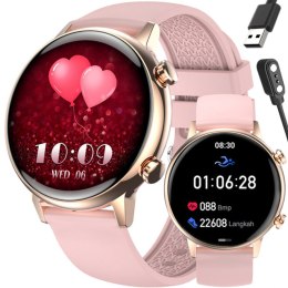 Rubicon SMARTWATCH DAMSKI Rubicon RNCF09 - TRYBY SPORTOWE, MONITOR SNU (sr054a)