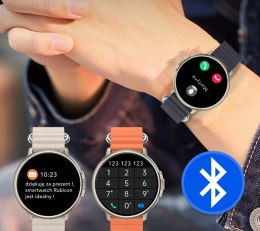 Rubicon SMARTWATCH UNISEX Rubicon RNCF15 - BLUETOOTH CALL, ŁADOWANIE BEZPRZEWODOWE (sr057b)