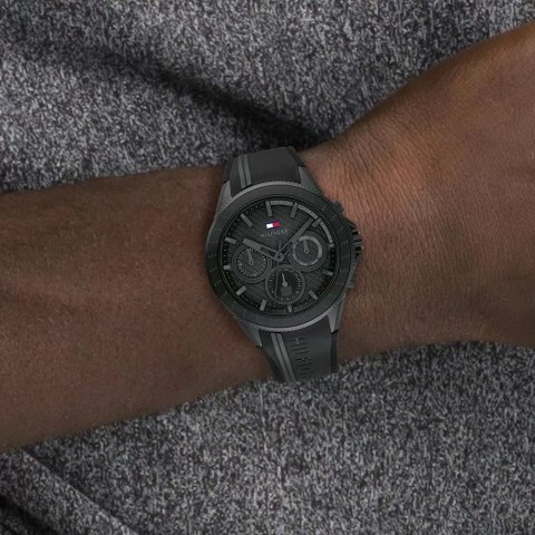 Tommy Hilfiger ZEGAREK MĘSKI TOMMY HILFIGER 1791861 Aiden (zf095a) + BOX