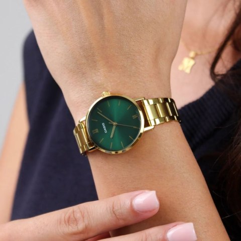 Casio ZEGAREK DAMSKI CASIO LTP-VT02G-3A KLASYKA + BOX