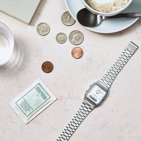 Casio ZEGAREK DAMSKI CASIO Youth AQ-230A-7DMQ + BOX