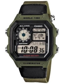 Casio ZEGAREK MĘSKI CASIO AE-1200WHB-3B + BOX