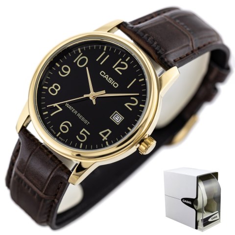 Casio ZEGAREK MĘSKI CASIO MTP-V002GL-1B + BOX
