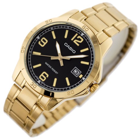 Casio ZEGAREK MĘSKI CASIO MTP-V004G-1B (zd047h) + BOX