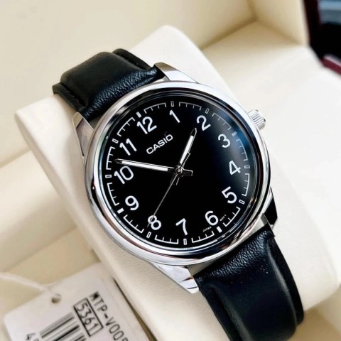 Casio ZEGAREK MĘSKI CASIO MTP-V005L-1B4 + BOX (zd066g)