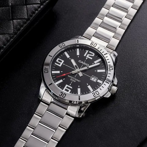 Casio ZEGAREK MĘSKI CASIO MTP-VD01D-1BV + BOX