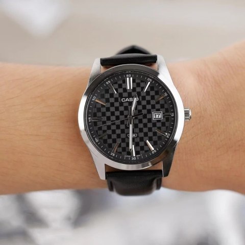 Casio ZEGAREK MĘSKI CASIO MTP-VD03L-1A + BOX
