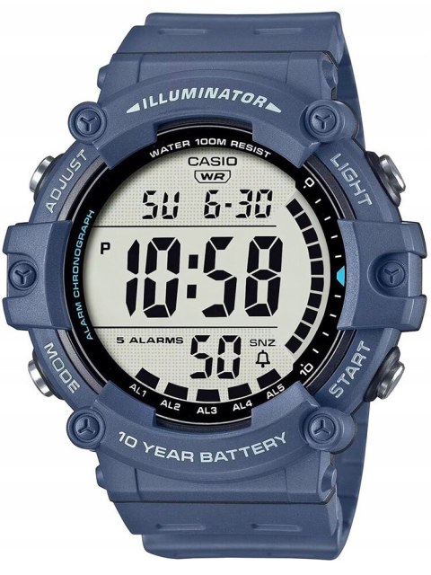 Casio ZEGAREK MĘSKI CASIO SPORT ILLUMINATOR AE-1500WH-2A + BOX